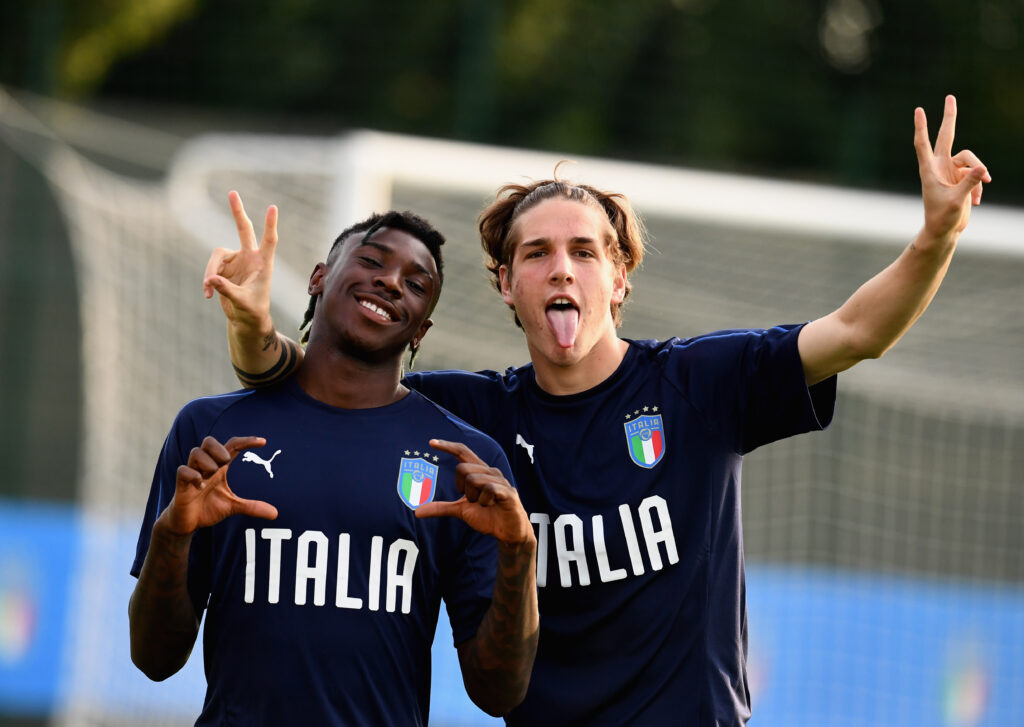 Italy U21 Training Session &amp; Press Conference