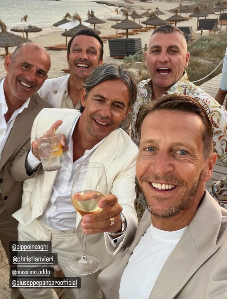 matrimonio inzaghi vieri ambro