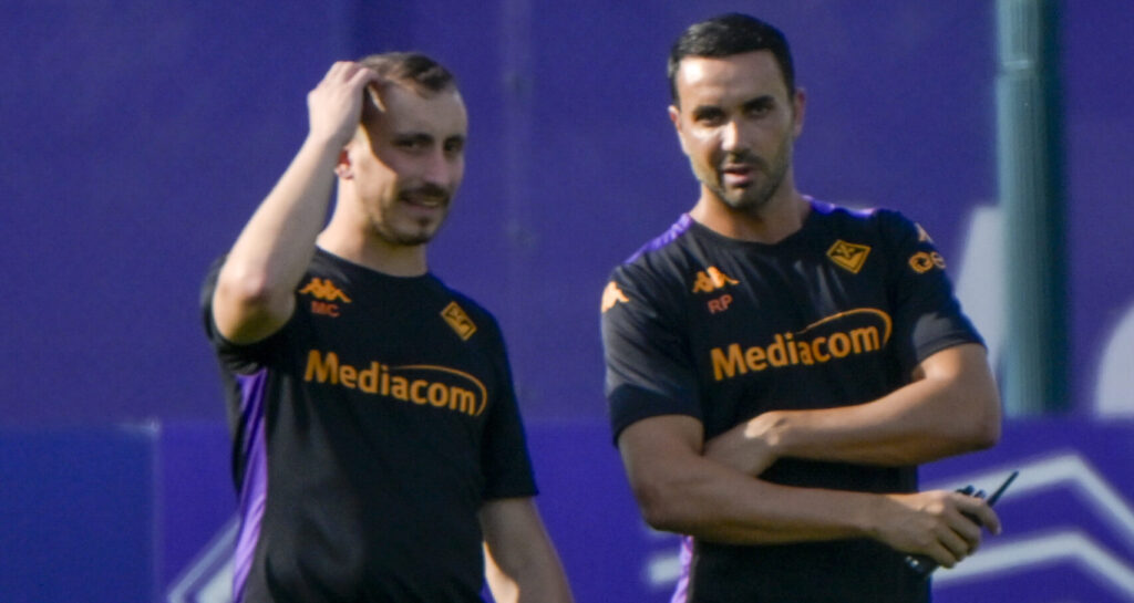 BAGNO A RIPOLI AL VIOLA PARK SI E' SVOLTA LA PRIMA AMICHEVOLE ESTIVA DELLA FIORENTINA CONTRO LA PRIMAVERA