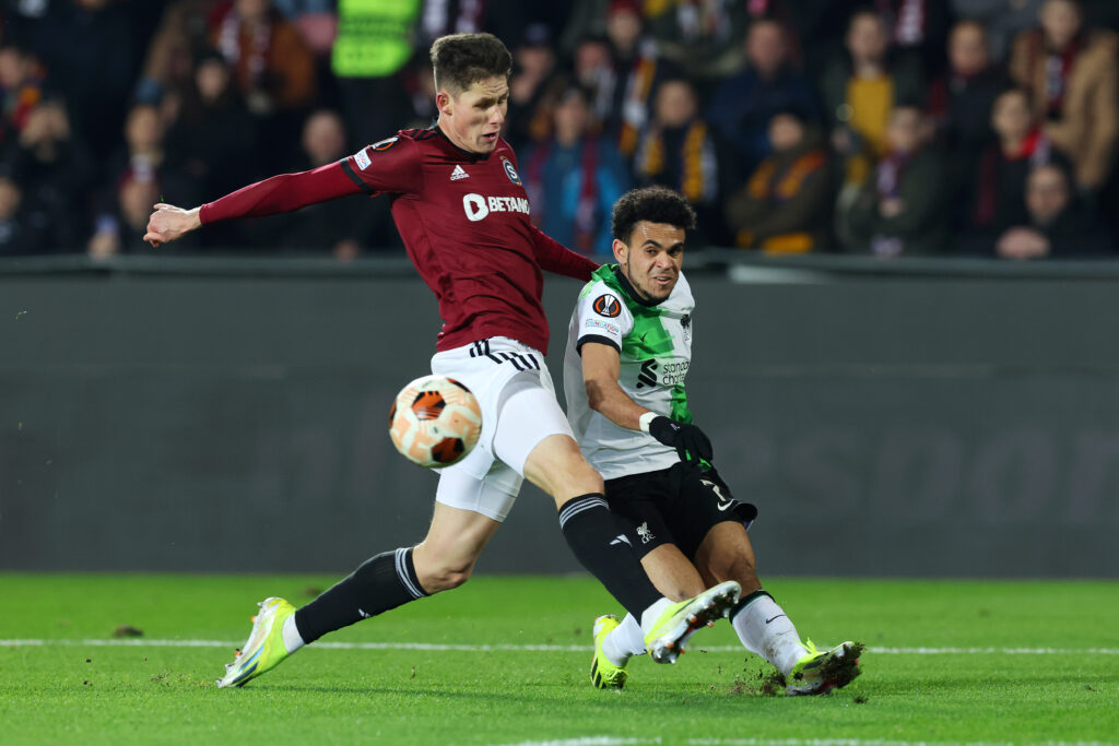 AC Sparta Praha v Liverpool FC: Round of 16 First Leg - UEFA Europa League 2023/24