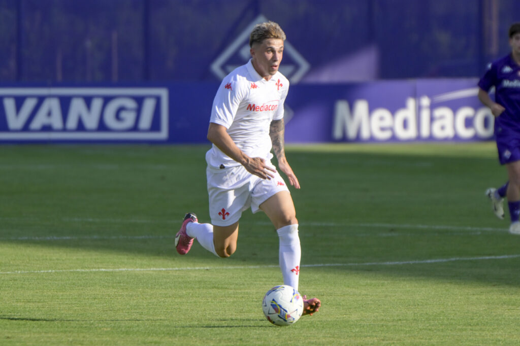 BAGNO A RIPOLI AL VIOLA PARK SI E' SVOLTA LA PRIMA AMICHEVOLE ESTIVA DELLA FIORENTINA CONTRO LA PRIMAVERA