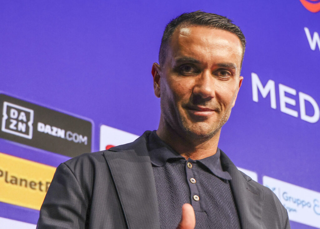 BAGNO A RIPOLI PRESSO IL MEDIA CENTER DEL VIOLA PARK SI E' TENUTA LA CONFERENZA STAMPA DI PRESENTAZIONE DEL NEO ALLENATORE DELLA FIORENTINA RAFFAELE PALLADINO