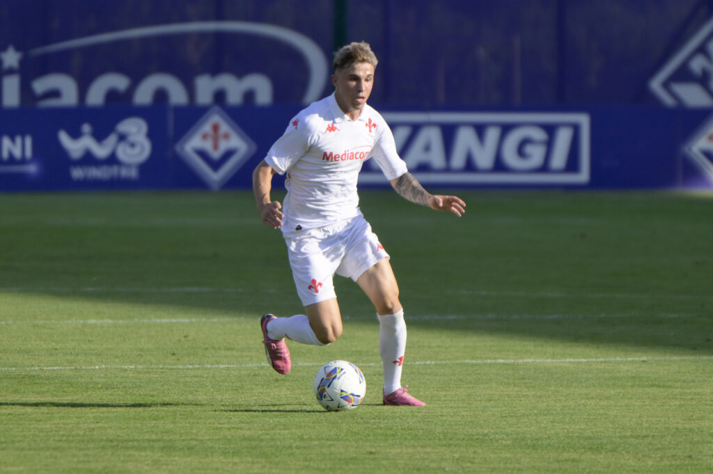 BAGNO A RIPOLI AL VIOLA PARK SI E' SVOLTA LA PRIMA AMICHEVOLE ESTIVA DELLA FIORENTINA CONTRO LA PRIMAVERA