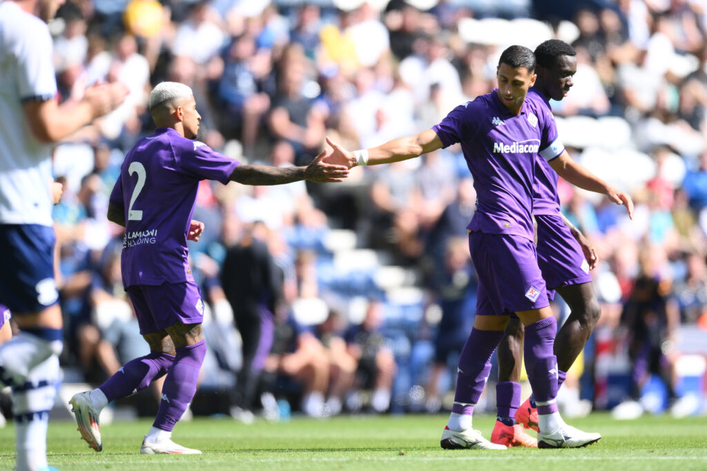 Preston North End v ACF Fiorentina - Pre-Season Friendly