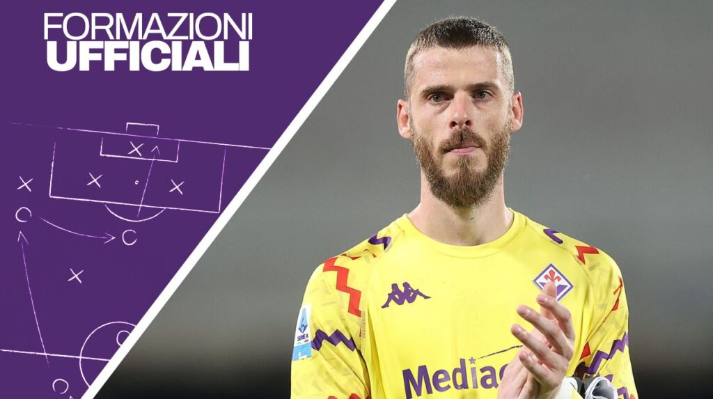 De Gea formazioni ufficiali