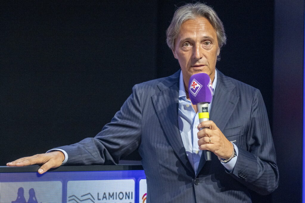 BAGNO A RIPOLI AL VIOLA PARK E' STATO PRESENTATO IL NUOVO ACQUISTO DELLA FIORENTINA MARIN PONGRACIC