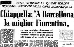 Barcelona-Fiorentina 0-1 1964