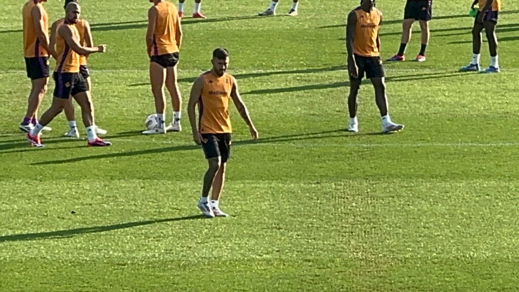 Nico Gonzalez allenamento