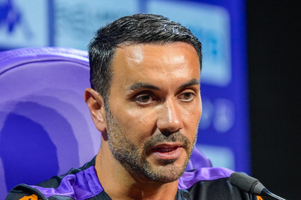 BAGNO A RIPOLI AL VIOLA PARK SI E' SVOLTA LA CONFERENZA STAMPA DELLA FIORENTINA IN VISTA DEL PRELIMINARE DI CONFERENCE LEAGUE CONTRO IL PUSKAS ACADEMY