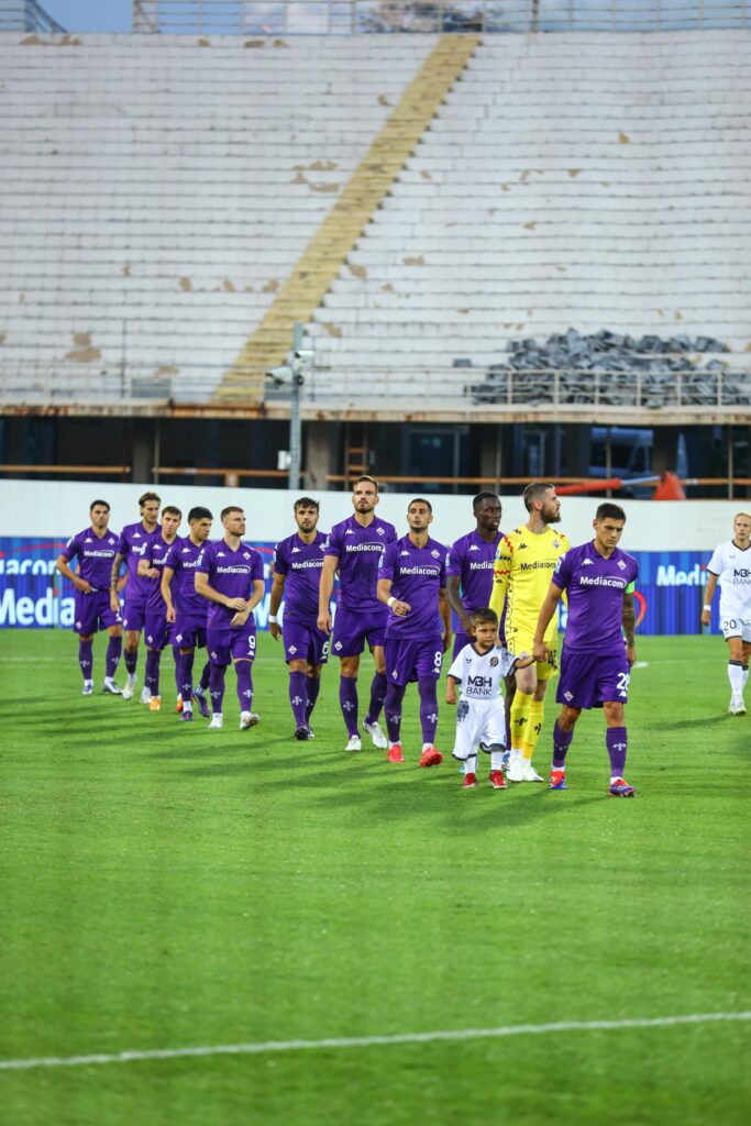 FIRENZE STADIO ARTEMIO FRANCHI PARTITA UEFA CONFERENCE LEAGUE 2024 2025 FIORENTINA VS PUSKAS ACADEMY