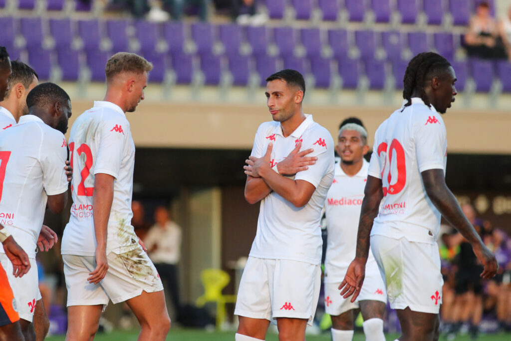 BAGNO A RIPOLI VIOLA PARK PARTITA AMICHEVOLE FIORENTINA VS MONTPELLIER