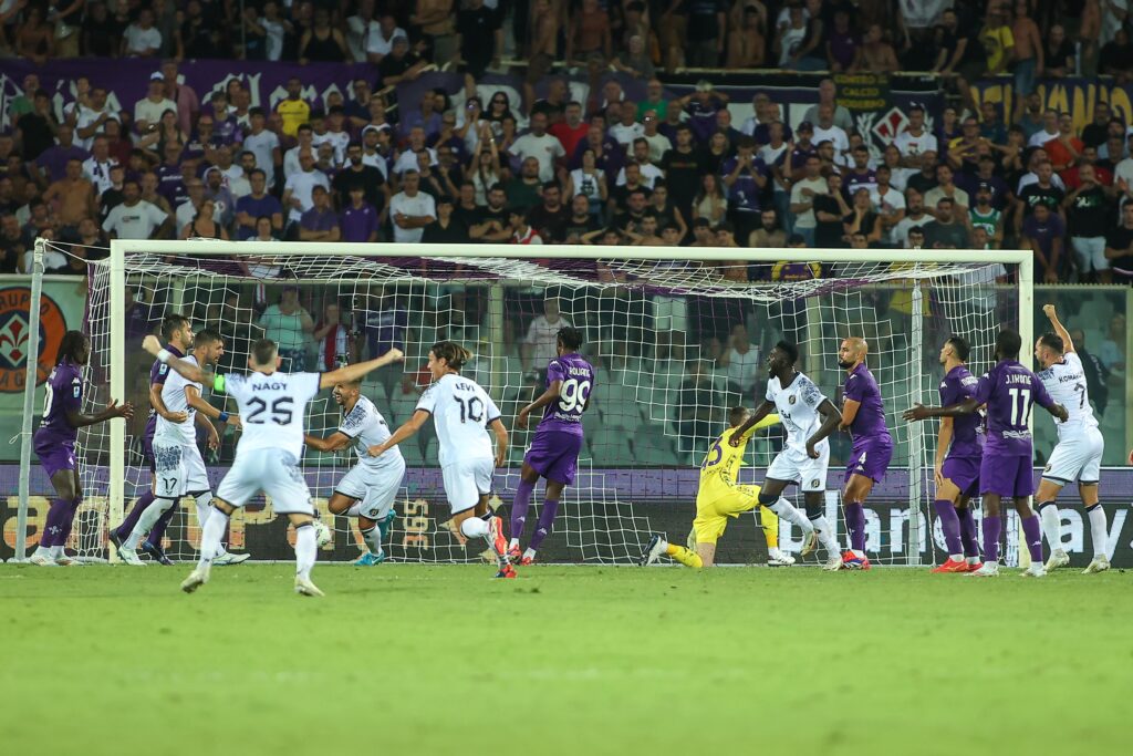 FIRENZE STADIO ARTEMIO FRANCHI PARTITA UEFA CONFERENCE LEAGUE 2024 2025 FIORENTINA VS PUSKAS ACADEMY