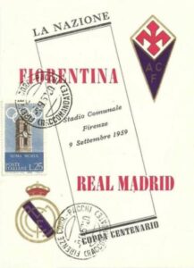Cartolina Centenario La Nazione 1959