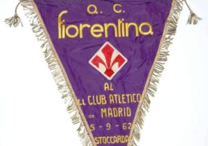 Gagliardetto Fiorentina-Atletico Madrid 1962