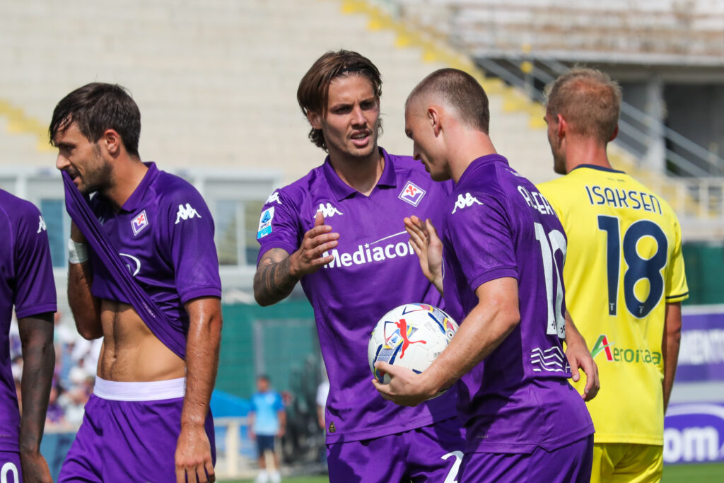 FIRENZE STADIO ARTEMIO FRANCHI SERIE A FIORENTINA VS LAZIO NELLA FOTO