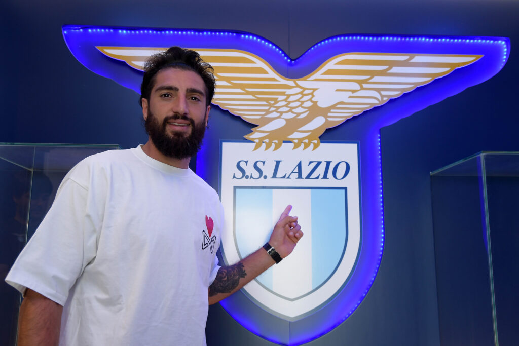 SS Lazio Unveil New Signing Samuel Gigot