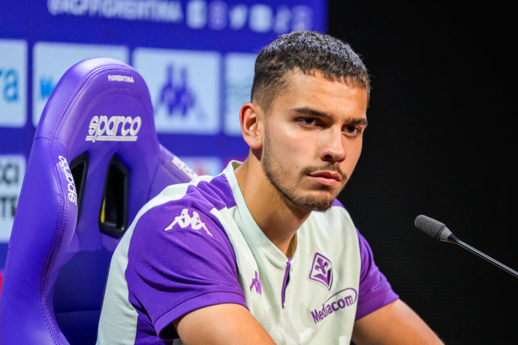BAGNO A RIPOLI AL VIOLA PARK E' STATO PRESENTATO IL NUOVO ACQUISTO DELLA FIORENTINA MATIAS MORENO