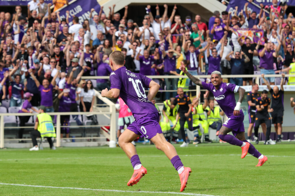 FIRENZE STADIO ARTEMIO FRANCHI SERIE A FIORENTINA VS LAZIO NELLA FOTO