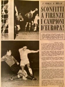 Fiorentina-Real Madrid 2-1 Sport Illustrato