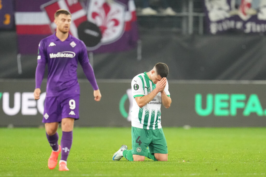 FC St. Gallen 1879 v ACF Fiorentina - UEFA Conference League 2024/25 League Phase MD2