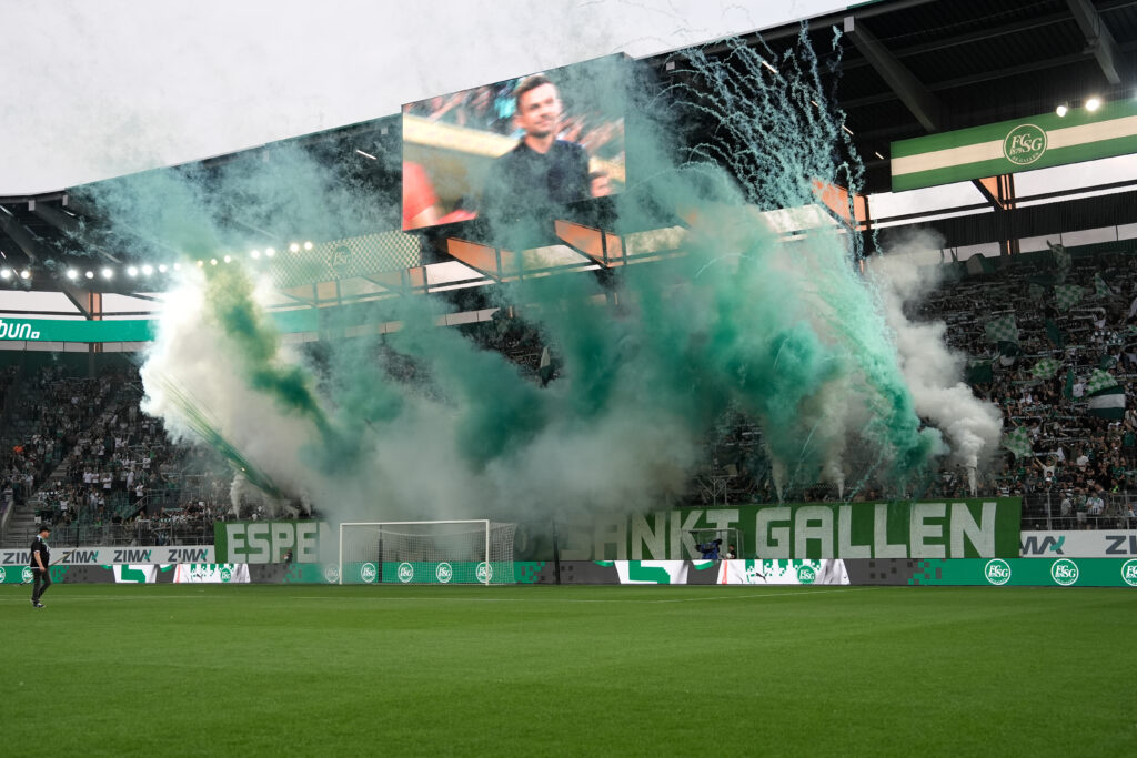 St. Gallen 1879 v WKS Slask Wroclaw - UEFA Conference League Third Qualifying Round: First Leg