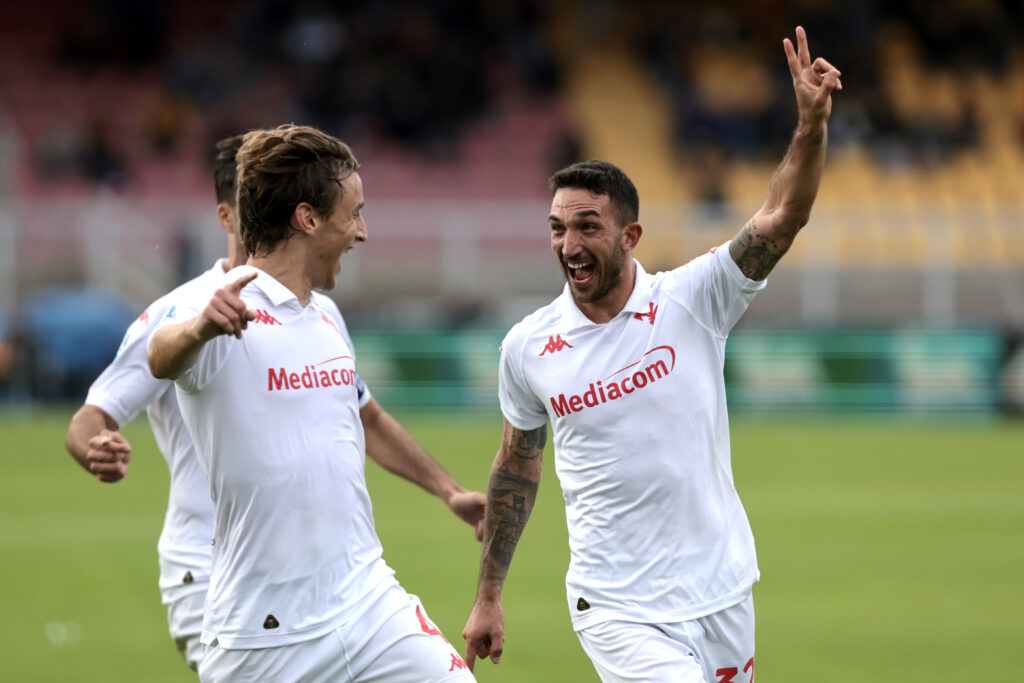 Lecce v Fiorentina - Serie A