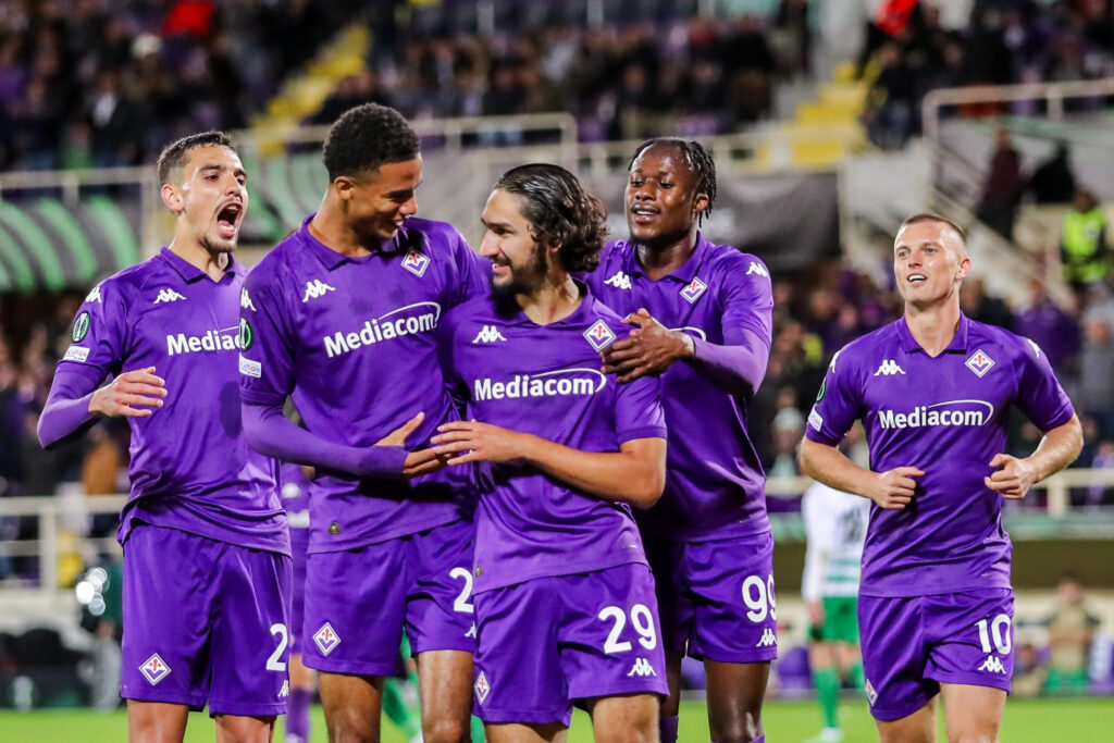 FIRENZE STADIO ARTEMIO FRANCHI UEFA CONFERENCE LEAGUE FIORENTINA VS THE NEW SAINTS