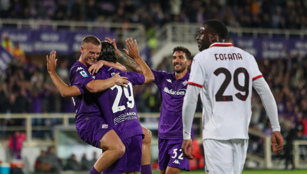 FIRENZE STADIO ARTEMIO FRANCHI SERIE A FIORENTINA VS MILAN