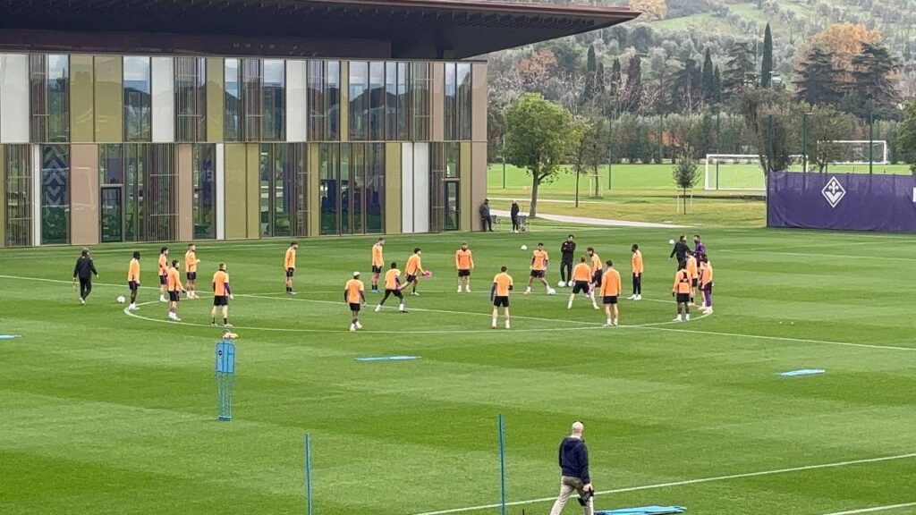 allenamento fiorentina - viola park