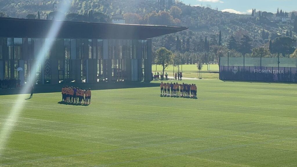 Fiorentina, minuto di silenzio per Calenzano