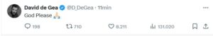 de gea post bove