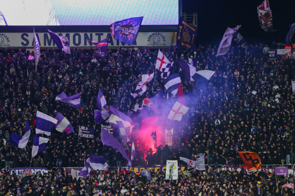 Fiorentina-Udinese, tifosi viola