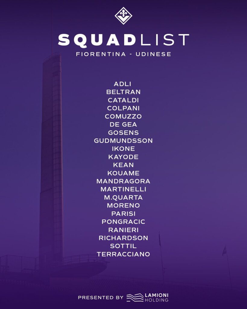Fiorentina-Udinese
