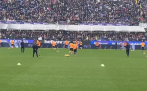 Fiorentina allenamento a porte aperte