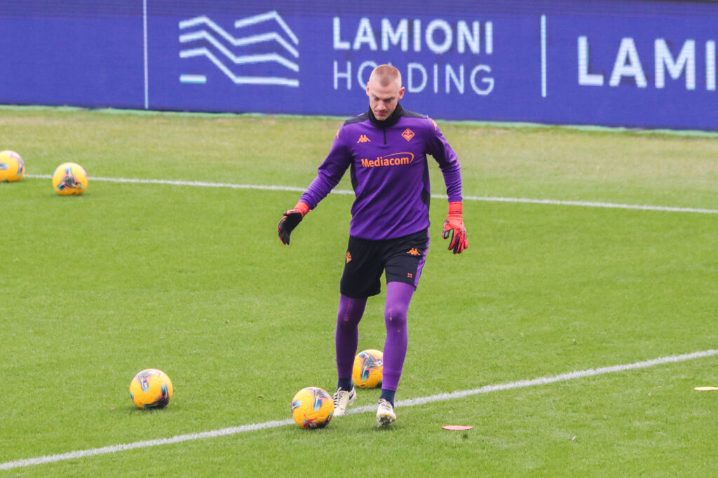 FIRENZE STADIO ARTEMIO FRANCHI ALLENAMENTO A PORTE APERTE DELLA FIORENTINA