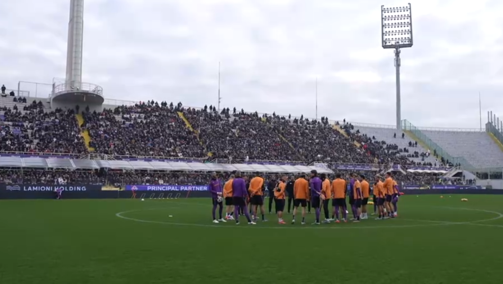 allenamento Franchi squadra