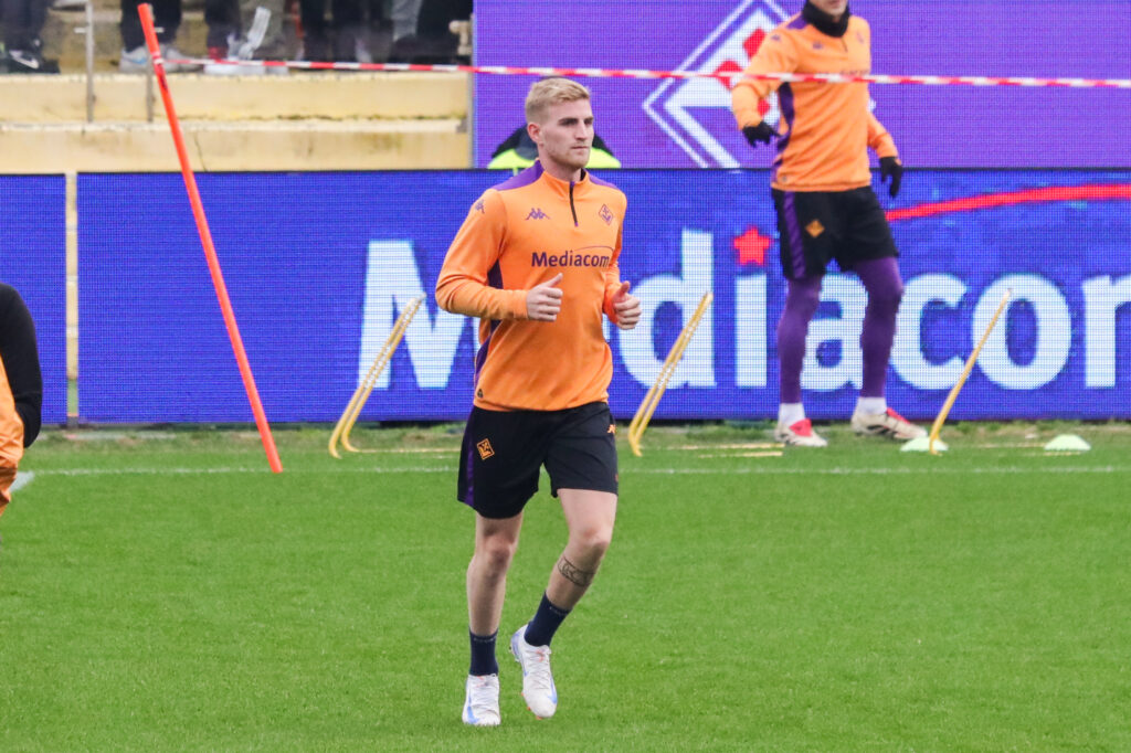 FIRENZE STADIO ARTEMIO FRANCHI ALLENAMENTO A PORTE APERTE DELLA FIORENTINA