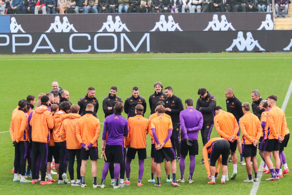 FIRENZE STADIO ARTEMIO FRANCHI ALLENAMENTO A PORTE APERTE DELLA FIORENTINA