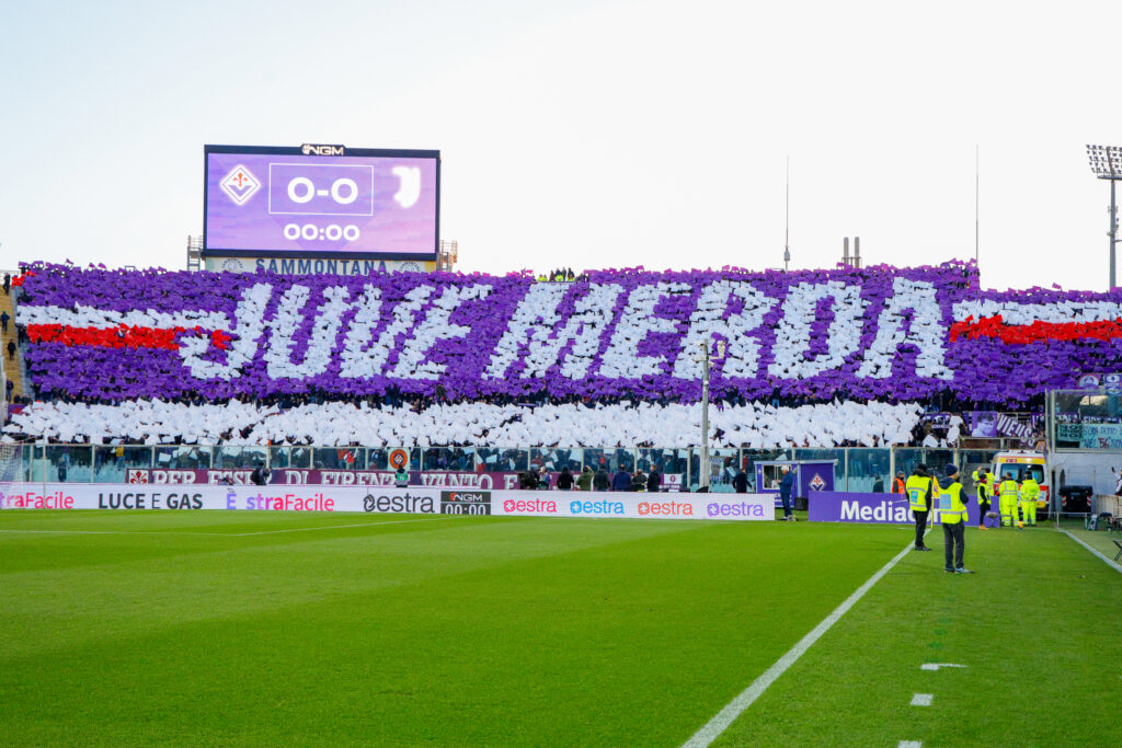 coreografia fiorentina-juventus