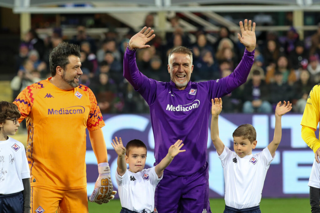 FIRENZE STADIO ARTEMIO FRANCHI EVENTO PEPITO DAY ADDIO AL CALCIO DI GIUSEPPE ROSSI