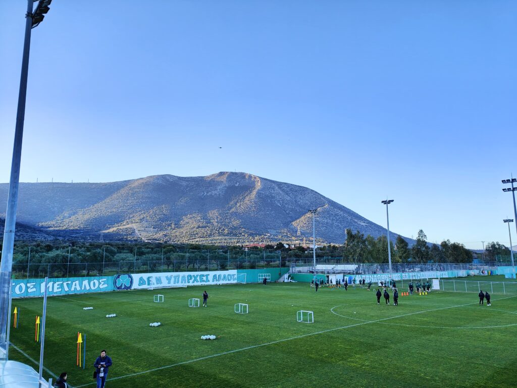 Panathinaikos allenamento