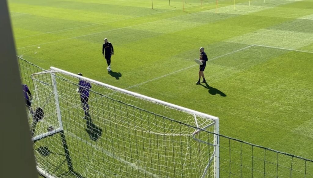 allenamento portieri Viola Park