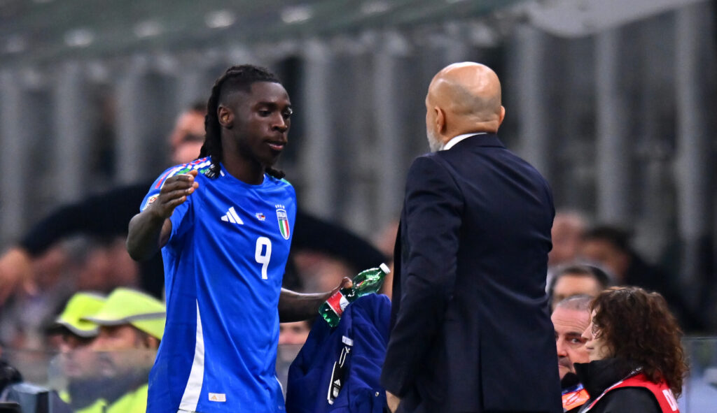 Moise Kean, Luciano Spalletti