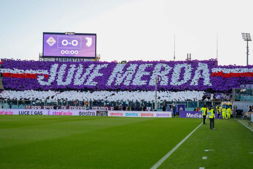 coreografia fiorentina-juventus
