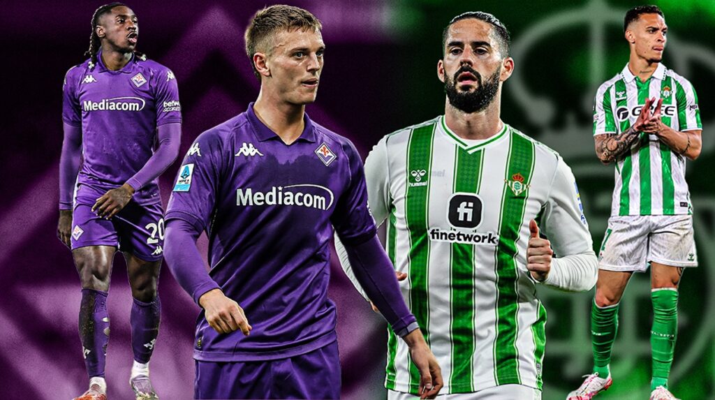 Kean, Gudmundsson, Isco, Antony