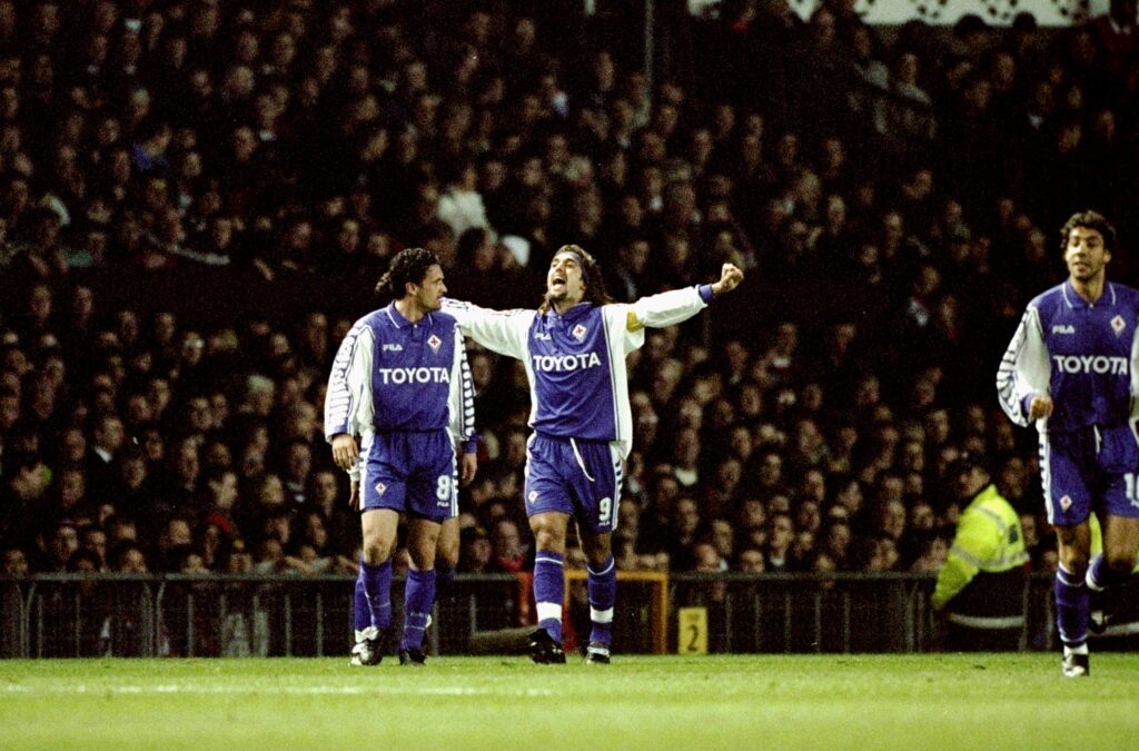 Batistuta Old Trafford Champions League 1999/2000