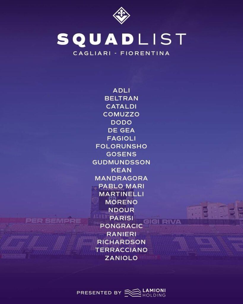 Cagliari Fiorentina