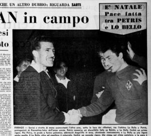 Fiorentina-Betis 0-3 1961 Lo Bello Petris