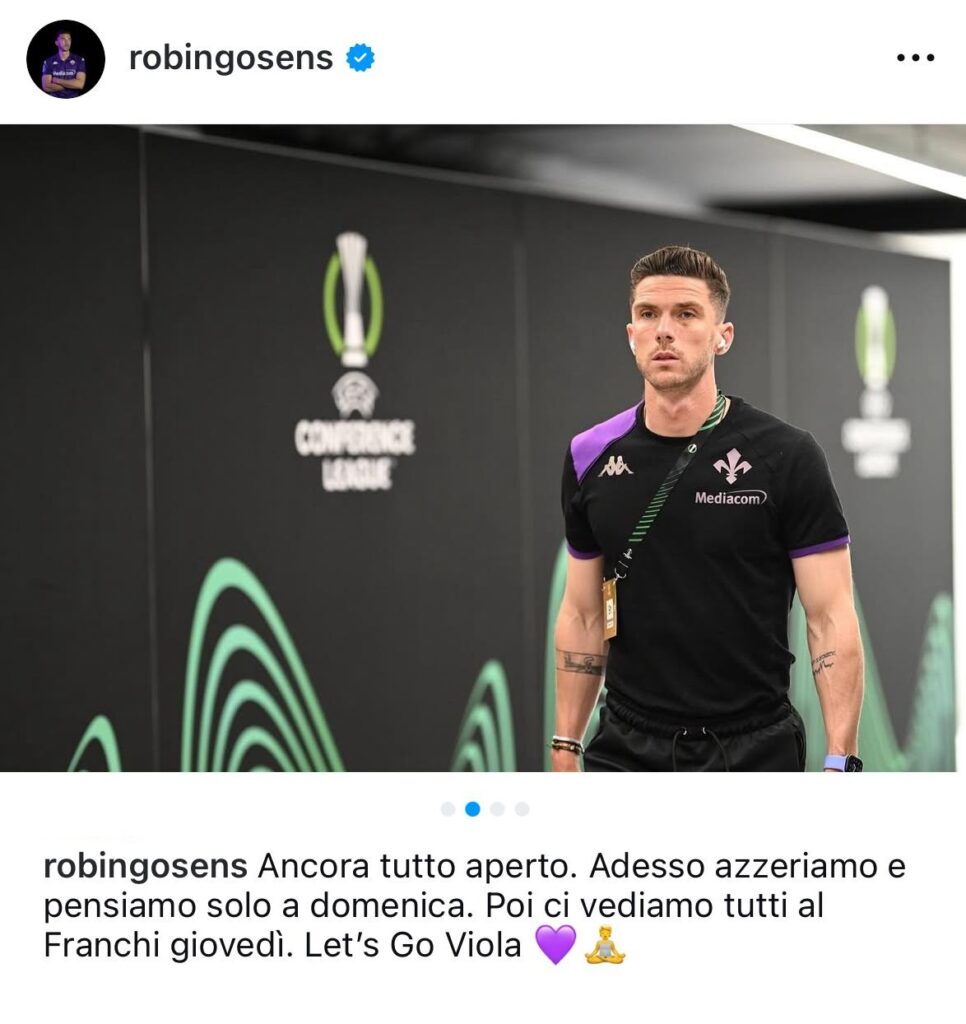Gosens instagram