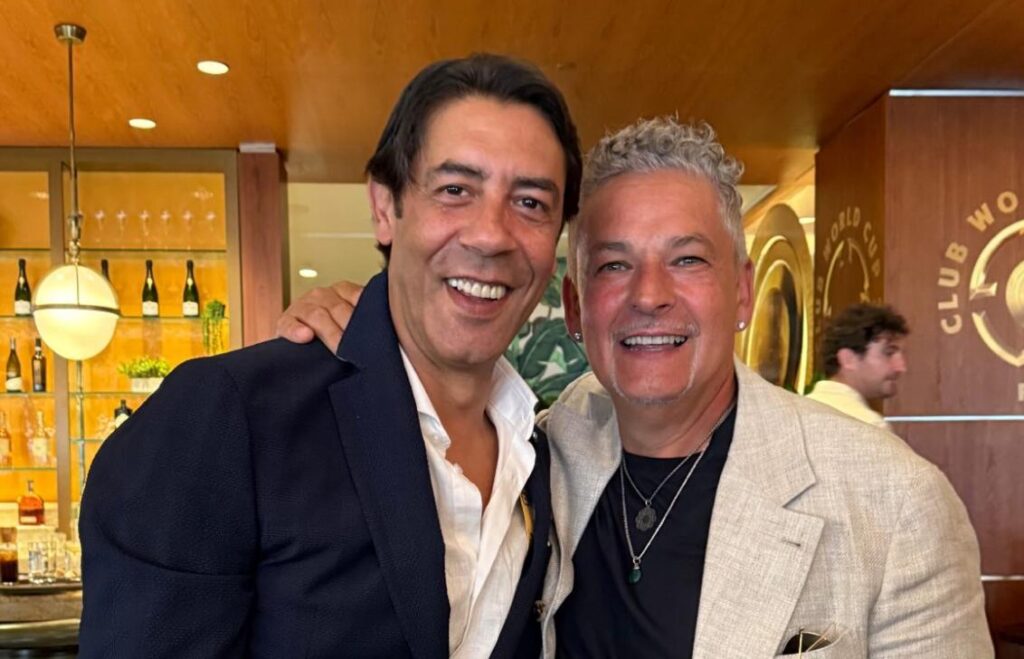 Rui Costa e Roberto Baggio
